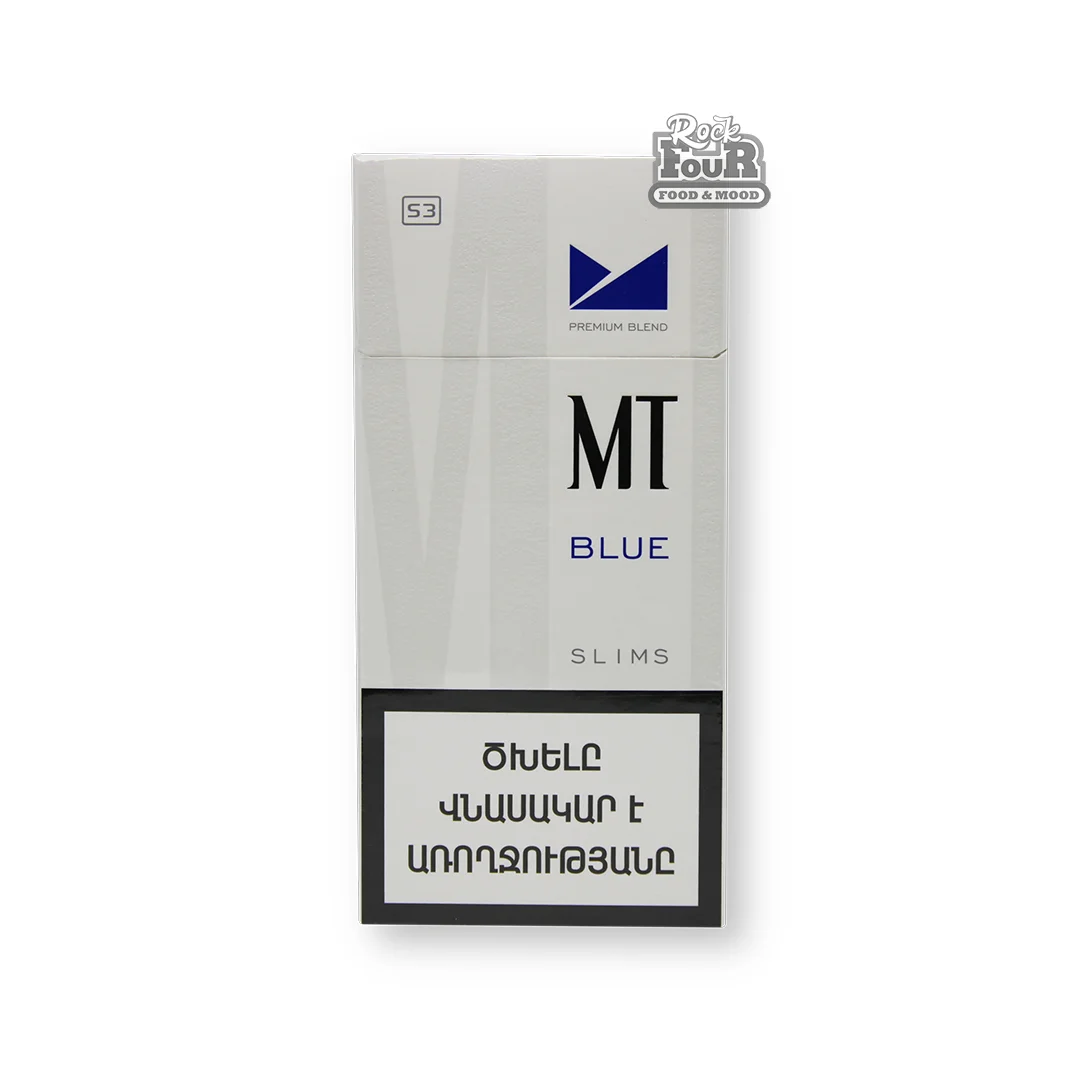 Cigarettes "MT BLUE slims"